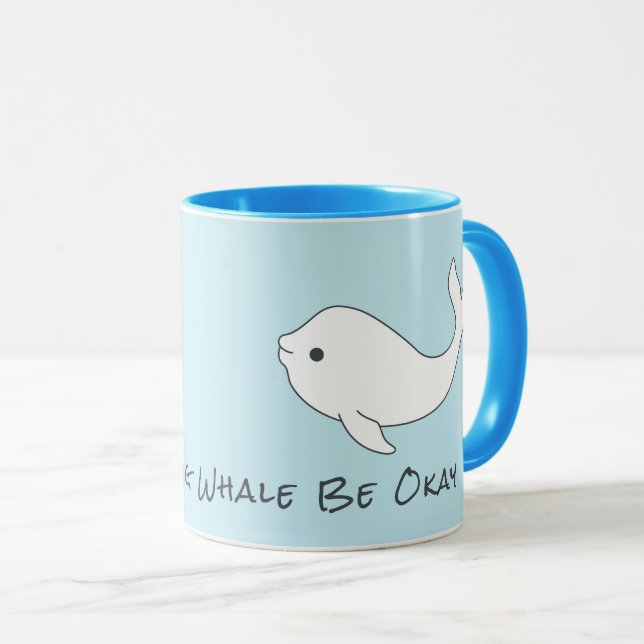 Tasse de baleine de beluga (Devant droit)