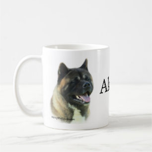 Tasse de baliverne d'Akita