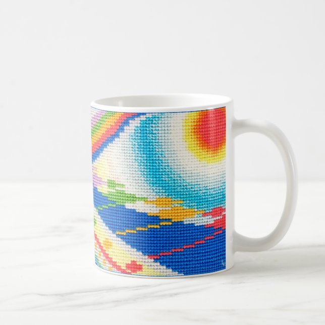 Tasse de bande de coucher du soleil (Droite)