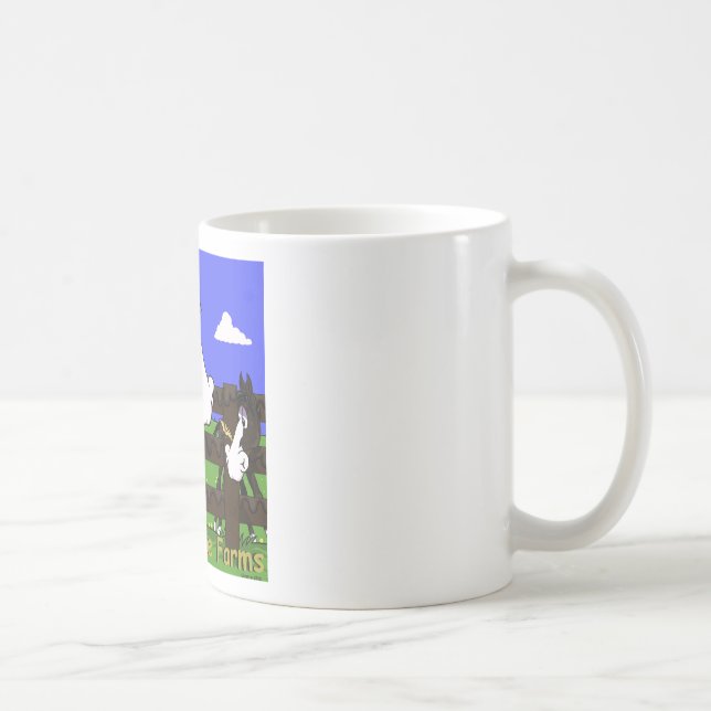 tasse de bande dessinée de cheval (Droite)