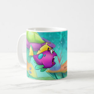 Tasse de bande dessinée de FriendFish