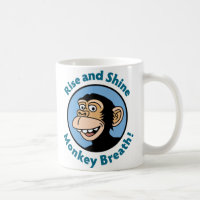 Tasse de bande dessinée : Souffle de singe