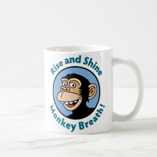 Tasse de bande dessinée : Souffle de singe