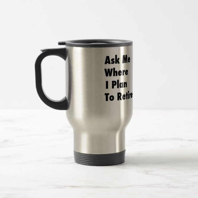Tasse de banlieusard de "retraite" de Mars (Gauche)