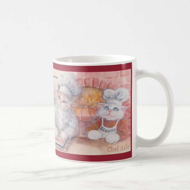 Tasse de bannière d'axe de chef (Droite)