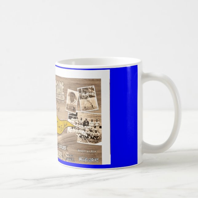 Tasse de base-ball de ligues de nègre (Droite)