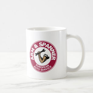 Tasse de base de bras et de clé - 11 onces
