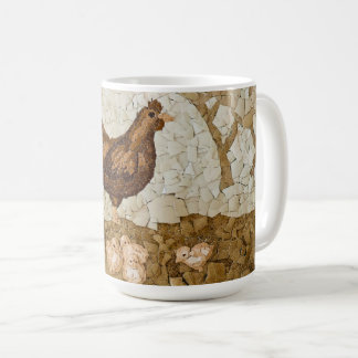 Tasse de basse-cour de poulet