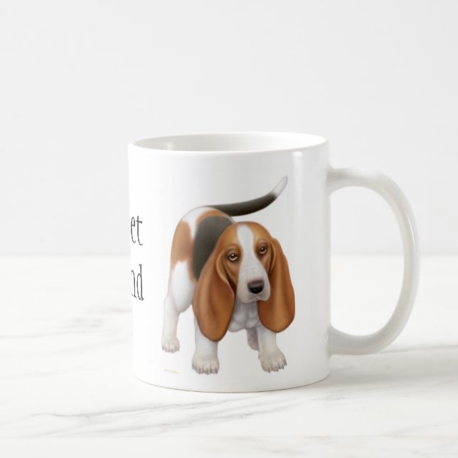 Tasse de Basset Hound (Droite)
