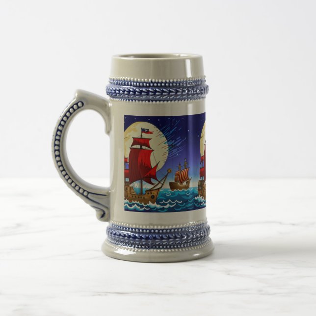 tasse de bateau pirate (Gauche)
