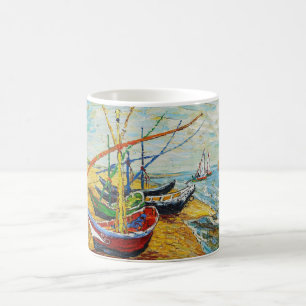 Tasse de bateaux de pêche de Van Gogh