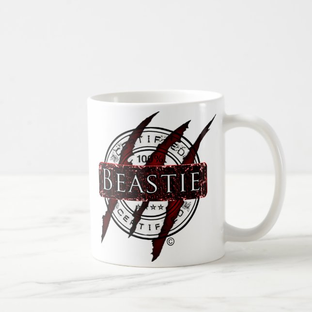 Tasse de Beastie certifiée par Beastie d'équipe (Droite)