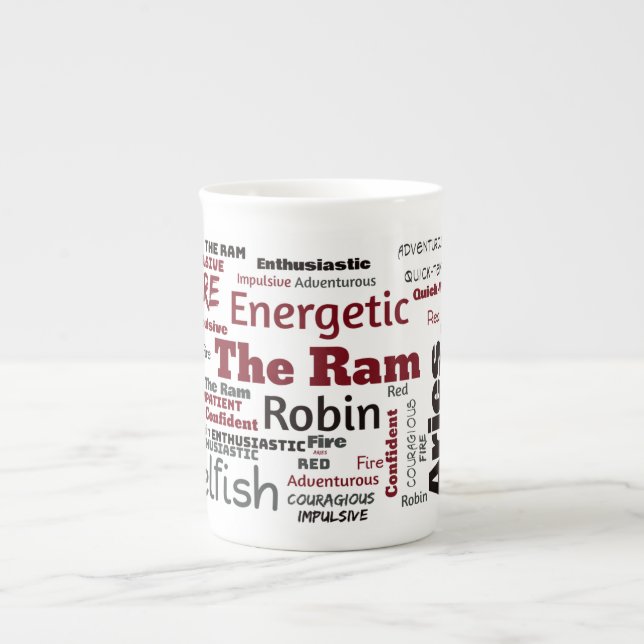 Tasse de Bélier (Devant)