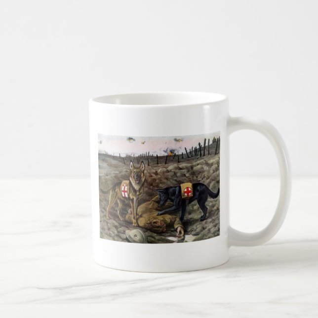 Tasse de berger allemand (Droite)