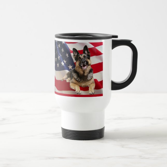 Tasse de berger allemand (Droite)