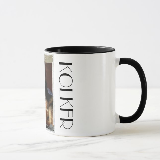 Tasse de berger allemand de Kolker (Droite)
