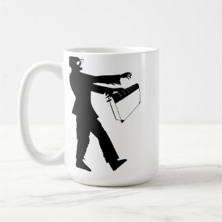 Tasse de bibliothécaire de zombi