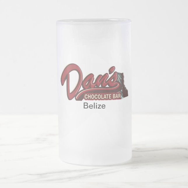 Tasse de bière de barre de chocolat de Dan (Centre)