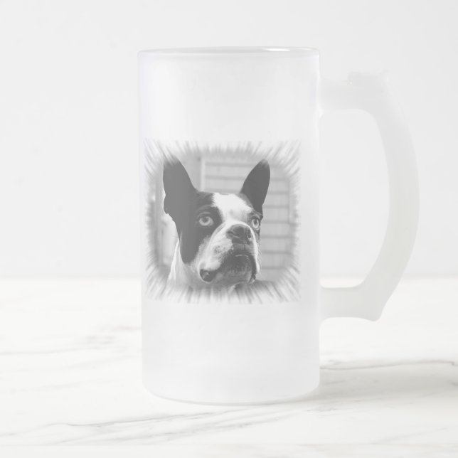 Tasse de bière de Boston Terrier (Droit)