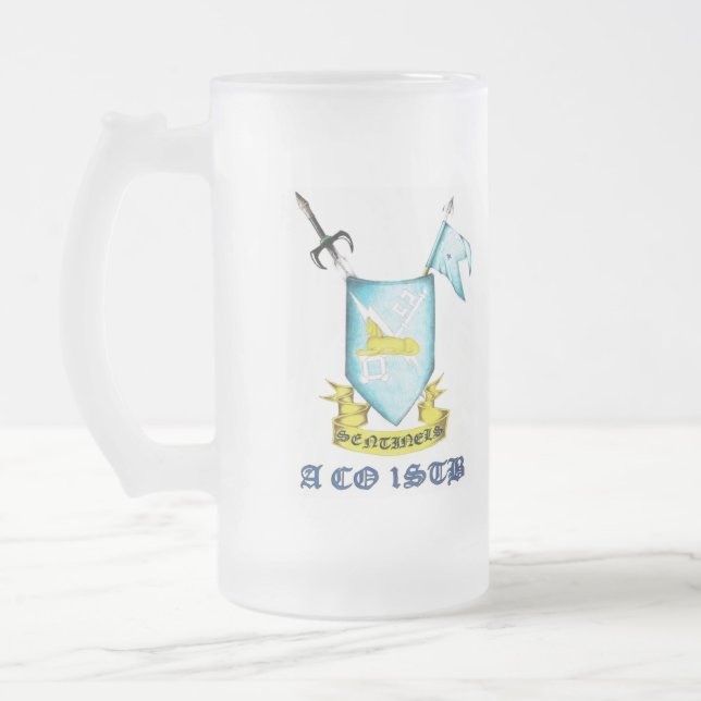 Tasse de bière de crête de sentinelle (Gauche)