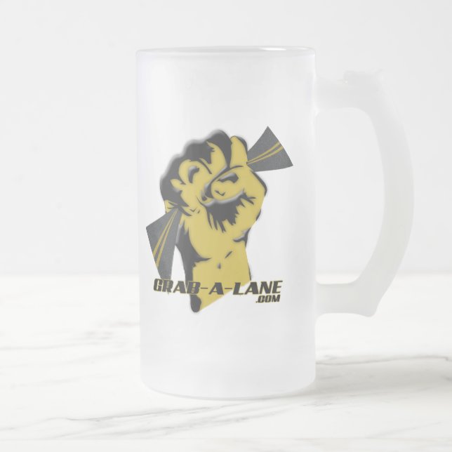 TASSE de BIÈRE de GRAB-A-LANE 16oz (Droit)