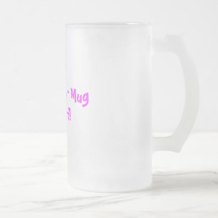 Tasse de bière de la maman