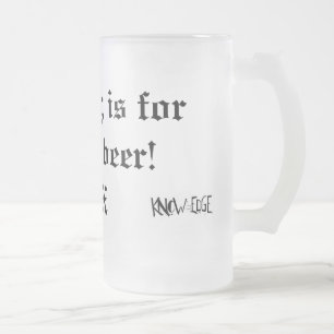 Tasse de bière de RACINE !