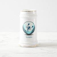 Tasse de bière de symbole de Scorpion
