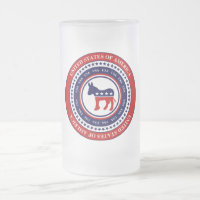 Tasse de bière des Etats-Unis Démocrate