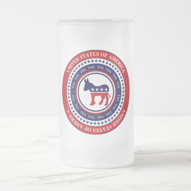 Tasse de bière des Etats-Unis Démocrate (Centre)