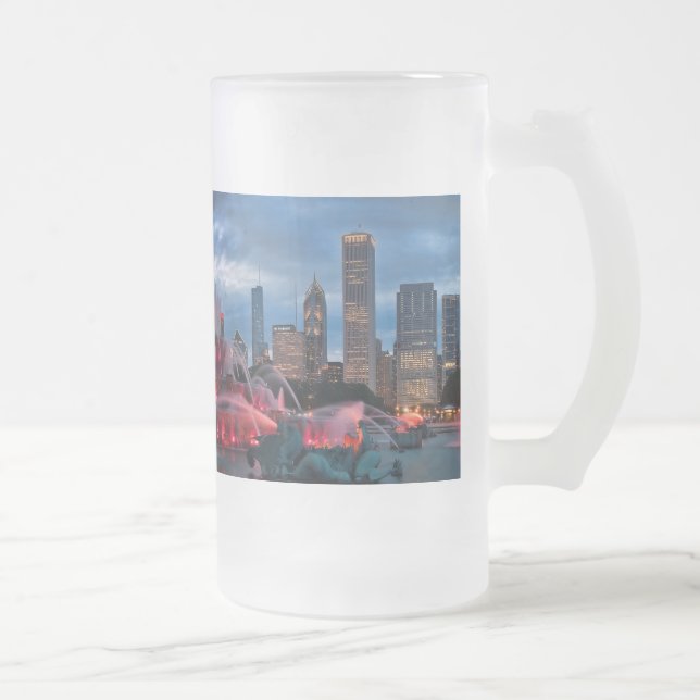 Tasse de bière d'horizon de Chicago (Droit)