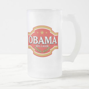Tasse de bière d'Obama