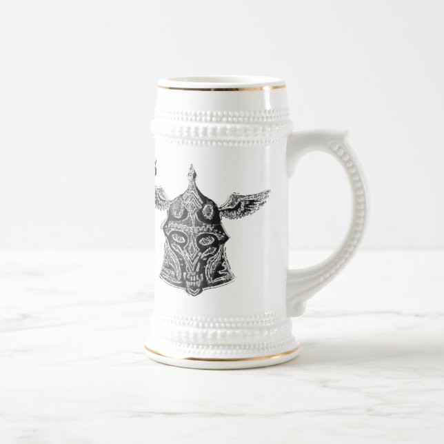 Tasse de bière drôle de Viking (Droite)