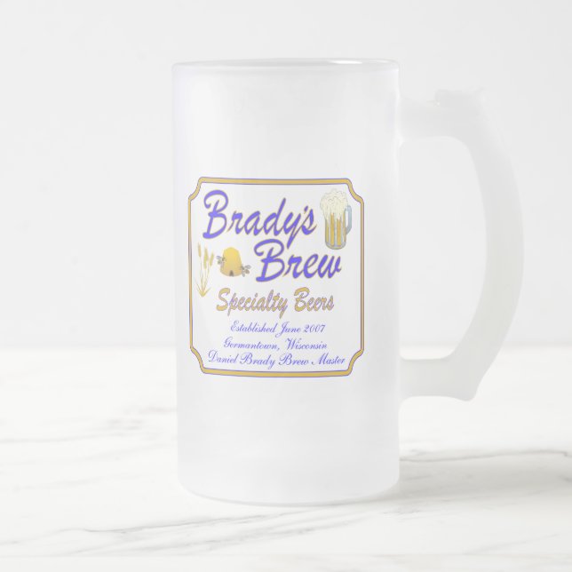 Tasse de bière du Brew de Brady (Droit)