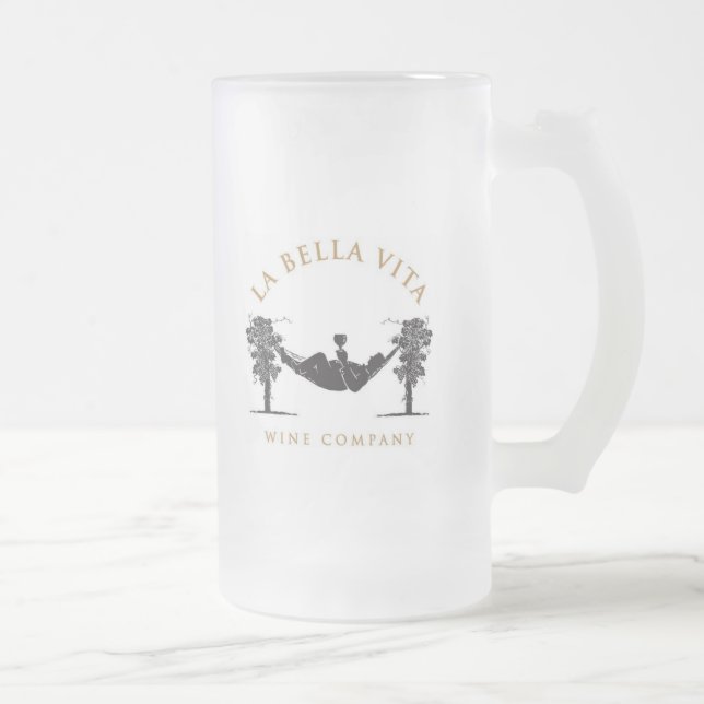 Tasse de bière du vin Co de Vita de La (Droit)