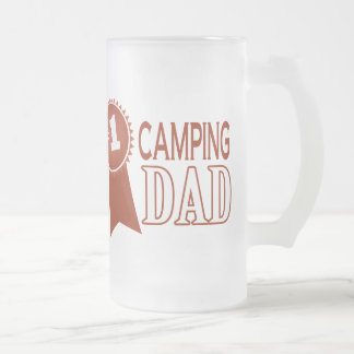 Tasse de bière en verre de la fête des pères du