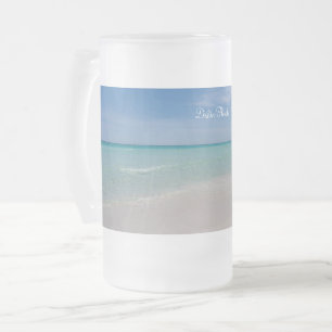 Tasse de bière givré de la plage de Destin Floride