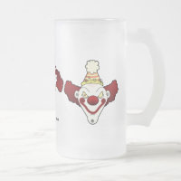 Tasse de bière givré Triple Clown
