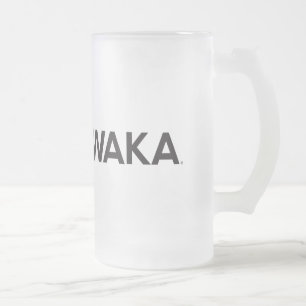Tasse de bière givrée - CLUBWAKA Wordmark