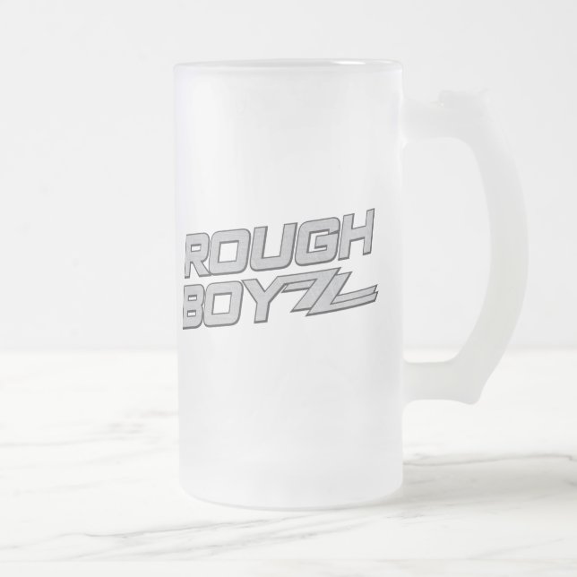 Tasse de bière givrée par BoyZZ rugueuse (Droit)