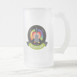 Tasse de bière givrée par café Sully