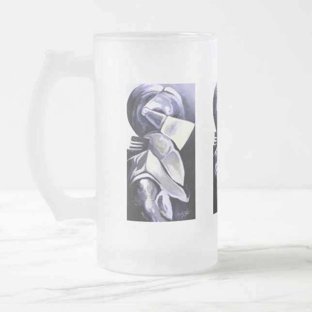 Tasse de bière givrée par chevalier (Gauche)