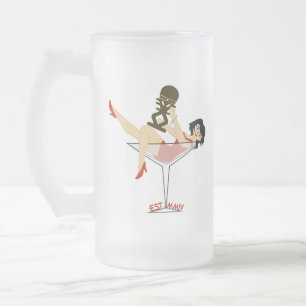 Tasse de bière givrée par Indycent d'U.B.S