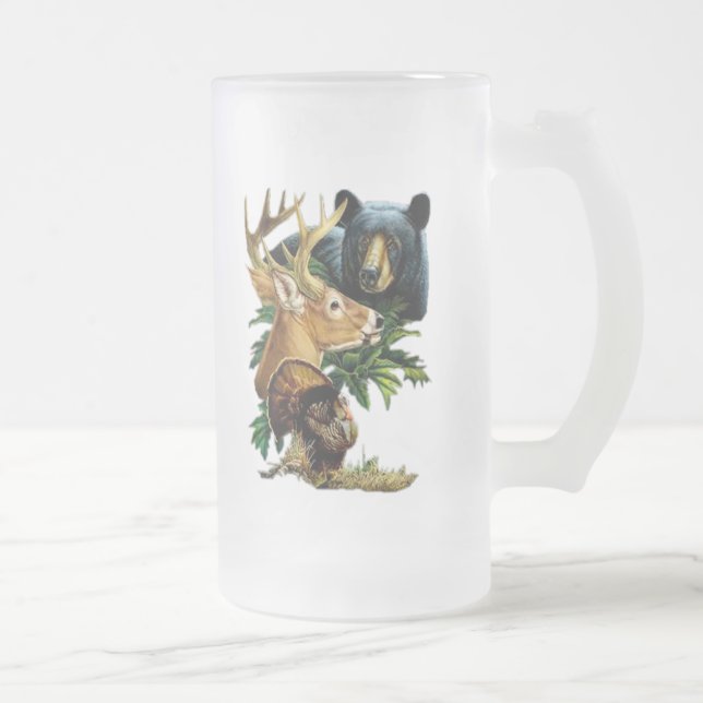 Tasse de bière grande de Stein de bière de faune (Droit)