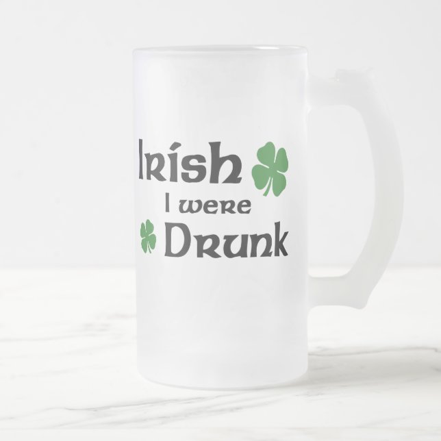 Tasse de bière irlandaise (Droit)