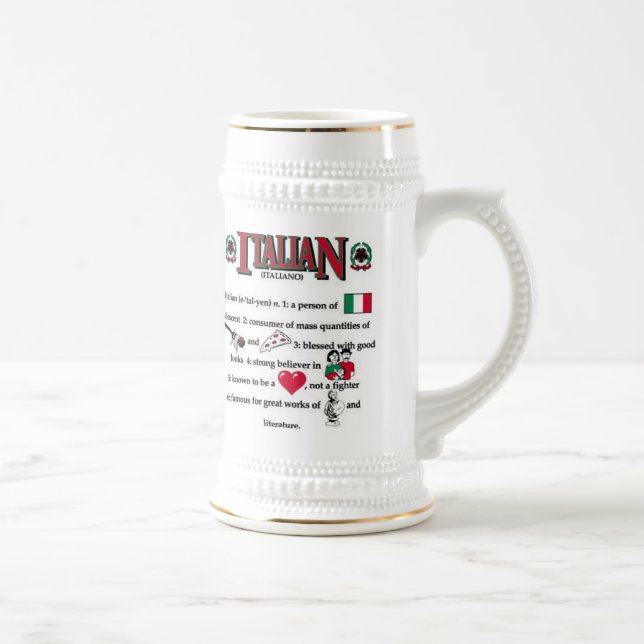 Tasse de bière italienne (Droite)