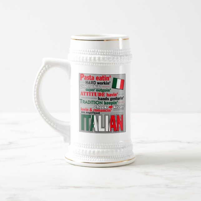 Tasse de bière italienne (Gauche)
