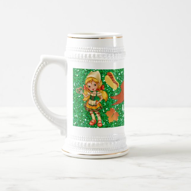 Tasse de bière Oktoberfest - SRF (Gauche)