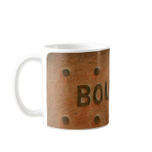 Tasse de biscuit de Bourbon de chocolat