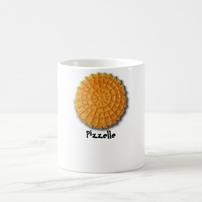 Tasse de biscuit de Pizzelle (Centre)
